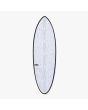 Tabla de Surf Softboard Hayden Shapes Hypto Krypto FutureFlex Soft 6'8" blanca 52,73 Litros Futures