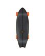 Surfskate Completo Santa Cruz x Carver Flame Dot Shark 9.85" X 31.52" deck