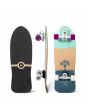 Surfskate Completo Smoothstar THD Johanne Defay Pro 31" turquesa