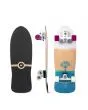 Surfskate Completo Smoothstar THD Johanne Defay Pro 31" blanco