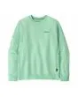 Sudadera Patagonia Fitz Roy Icon Uprisal color verde lavado Unisex