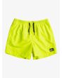 Bañador Quiksilver Everyday 13" amarillo para niño 