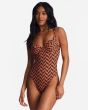 Mujer con bañador entero Billabong Cross Step Brick 