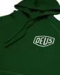 Sudadera con capucha Deus Ex Machina Biarritz Address Verde para hombre logo shield