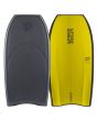 Tabla de Bodyboard Pride Realest PP SDC color gris y amarillo