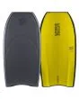 Tabla de Bodyboard Pride Realest PP SDC color gris y amarillo