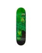 Tabla de skate Creature Fiend Twin Tip 8.20in verde con gráfico Robot de Johnny Mojo