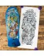 Tabla de Skate Santa Cruz Godzilla Kaiju Roskopp 10.125'' x 30.20'' - Edición Limitada gráfico