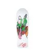 Tabla de Skate Santa Cruz x Stranger Things Meek Slasher Eddie Reveal 10.1in Blanca