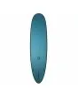 Tabla de surf Bell Allround Hybrid 8’0 en Aquatic Blue 62L Bottom con configuración SIngle Fin + Quillas laterales