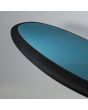 Cantos y nose de Tabla de surf híbrida tipo longboard Bell AllRound Hybrid 9'1 Azul 72,8 Litros Single Fin