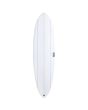 Tabla de Surf Shortboard JS Industries Big Baron 6'6" 42,1L Blanca Twin Fin deck