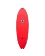 Tabla de Surf Híbrida Channel Islands Al Merrick G Skate 5'8 31,4L Blanco-Rojo-Negro cola Swallow FCS II 3 Fin bottom
