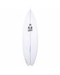 Tabla de surf shortboard Channel Islands Better Everyday 5'10 Al Merrick 30,8L Blanca y Negra cola Swallow FCS 2 5 Fin deck
