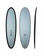 Tabla de surf híbrida Bell Demibu Hybrid 7'0" 49,7L Polar Sky Thruster Futures