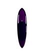 Tabla de Surf Mid-Length Chris Christenson  C-Bucket 6'6" 40,7L Morada deck