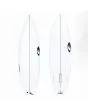 Tabla de surf Shortboard Sharpeye Holy Toledo 2.5 5'11 Blanca Swallow Tail FCS 2 26.7 Litros