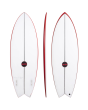 Tabla de surf Shortboard JS Red Baron Summer 5'4" completa
