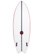 Tabla de surf Shortboard JS Red Baron Summer 5'4" posterior