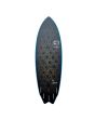 Tabla de Surf Softboard Zeus Cabianca Angelfish 5'10 39,7L Azul Futures bottom