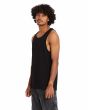 Hombre con sin mangas Volcom Stone Blanks Negra lateral