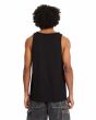 Hombre con sin mangas Volcom Stone Blanks Negra posterior