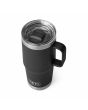 Taza Térmica de Viaje Yeti Rambler Travel Mug 20oz -  591ml Negra tapa anti-goteo Stronghold