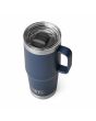Taza Térmica de Viaje Yeti Rambler Travel Mug 20oz -  591ml Azul Marino  tapa anti-goteo Stronghold
