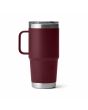 Taza Térmica de Viaje Yeti Rambler Travel Mug 20oz -  591ml Wild Vine Red posterior