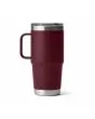 Taza Térmica de Viaje Yeti Rambler Travel Mug 20oz -  591ml Wild Vine Red posterior