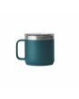 Taza Térmica Yeti Rambler 14oz Stackable Mug Agave Teal posterior