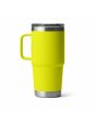Taza termo de viaje Yeti Rambler 20oz Travel Mug con Tapa Stronghold color amarillo Firefly Yellow posterior
