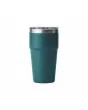 Vaso Apilable Térmico Yeti Rambler Stackable Cup 20oz Agave Teal posterior