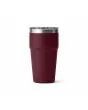 Vaso Apilable Térmico Yeti Rambler Stackable Cup 20oz Wild Vine Red Granate - 591ml posterior