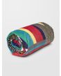 Toalla de playa Volcom Thomas Hooper multicolor enrollada