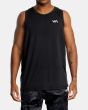 Hombre con Camiseta sin mangas deportiva Rvca Sport Vent negra