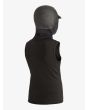 Chaleco de neopreno con capucha Quiksilver Syncro 2mm negro para niño posterior