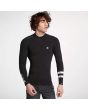 Hombre con top de neopreno Hurley Advantage Plus 1/1mm negro