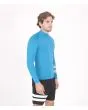 Hombre con Top de Neopreno reversible Hurley Advantage Plus 1/1 mm Azul derecha
