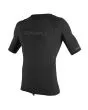 Top térmico con manga corta O'Neill Thermo-X SS Negro para hombre