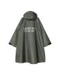 Chubasquero plegable Carhartt WIP Tour Packable Rain Poncho Smoke Green-Reflective Unisex posterior
