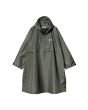 Chubasquero plegable Carhartt WIP Tour Packable Rain Poncho Smoke Green-Reflective Unisex