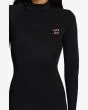 Mujer con Traje de Surf con Cremallera en la Espalda Billabong 4/3mm Foil Negro costuras GBS