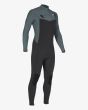 Traje de surf con cremallera en el pecho Billabong 5/4mm Revolution Antique Black para hombre derecha
