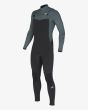 Traje de surf con cremallera en el pecho Billabong 5/4mm Revolution Antique Black para hombre izquierda