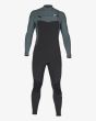 Traje de surf con cremallera en el pecho Billabong 5/4mm Revolution Antique Black para hombre
