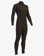 Traje de surf con cremallera en la espalda Billabong Absolute 5/4mm Black Hash negro para hombre derecha