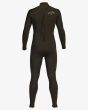 Traje de surf con cremallera en la espalda Billabong Absolute 5/4mm Black Hash negro para hombre posterior