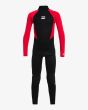 Traje de neopreno con cremallera en la espalda Billabong Intruder 4/3mm B Intrdr rojo y negro para niño 