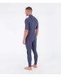 Hombre con traje de surf con manga corta Hurley Air 2/2mm Destroyer posterior izquierda